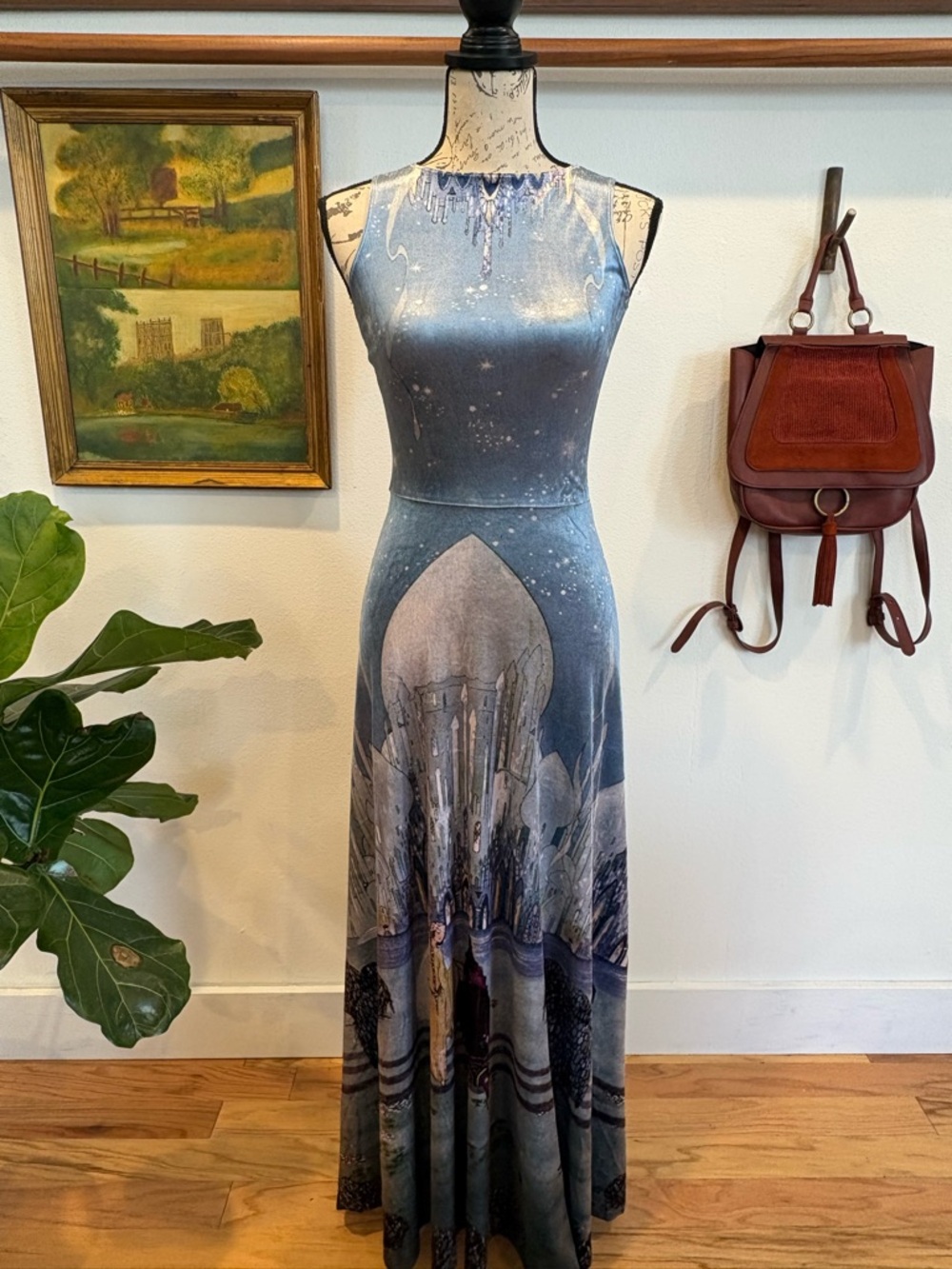 BlackMilk Side By Side Velvet Princess Maxi Dress Rare XS-4/6 Australian Made